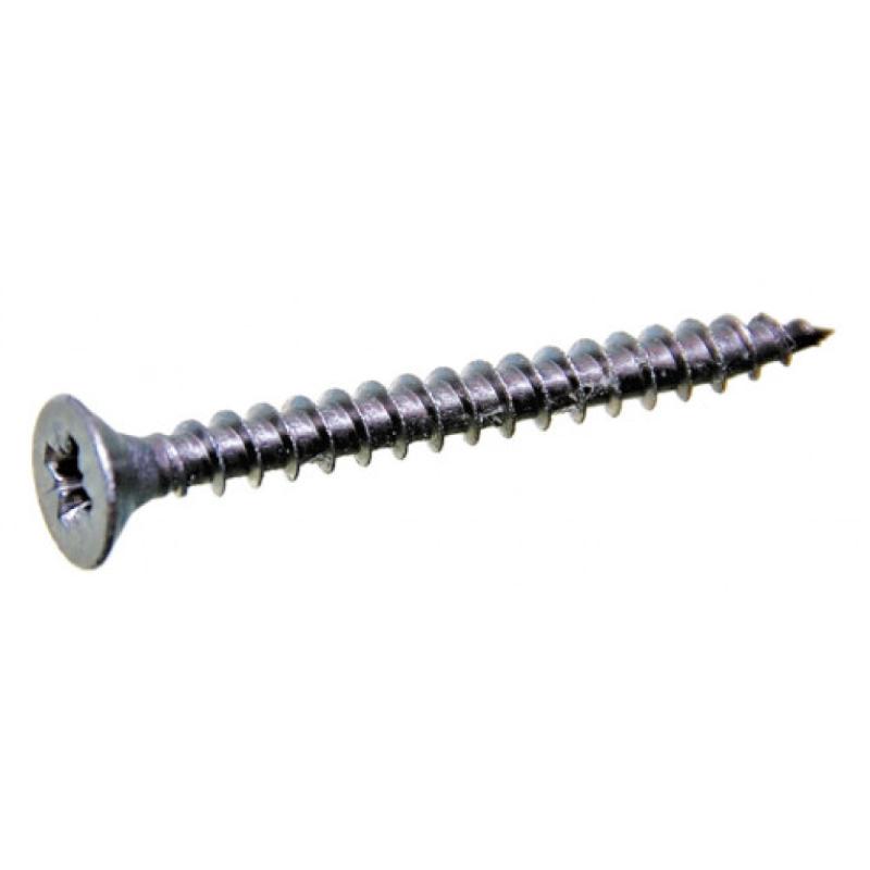 Stainless steel chipboard screw flat countersunk head Pozidriv 4.0 x 50/200