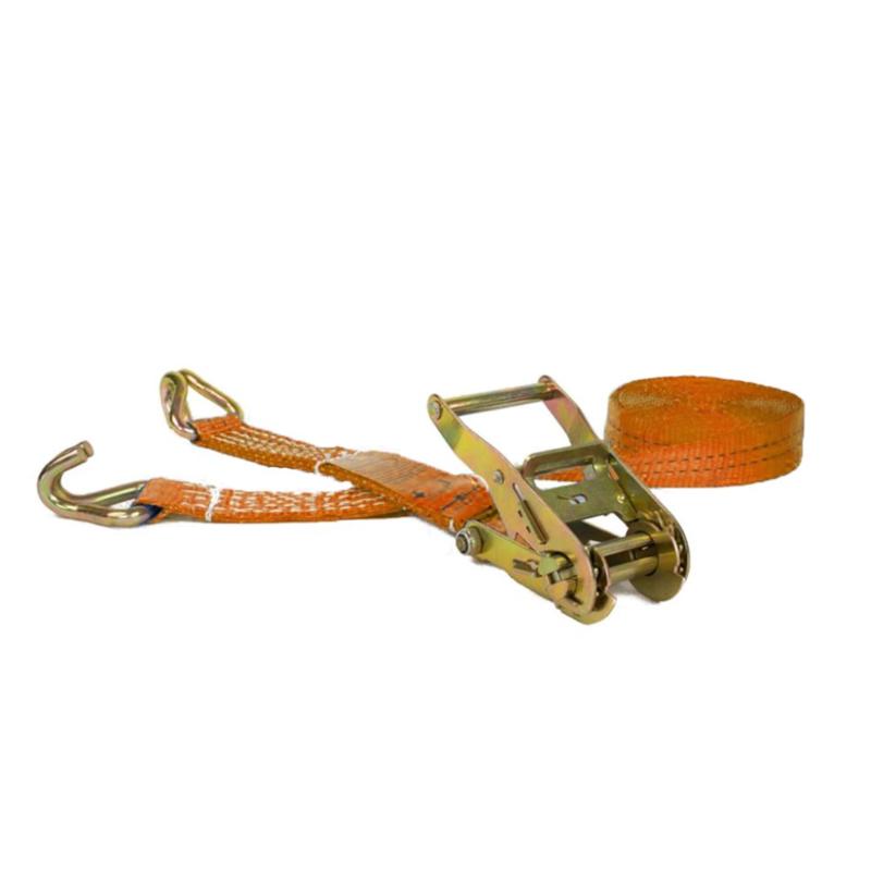 Lashing strap+ratchet+hook 7m 25mm load capacity 1500 kg tension force 600-1200daN