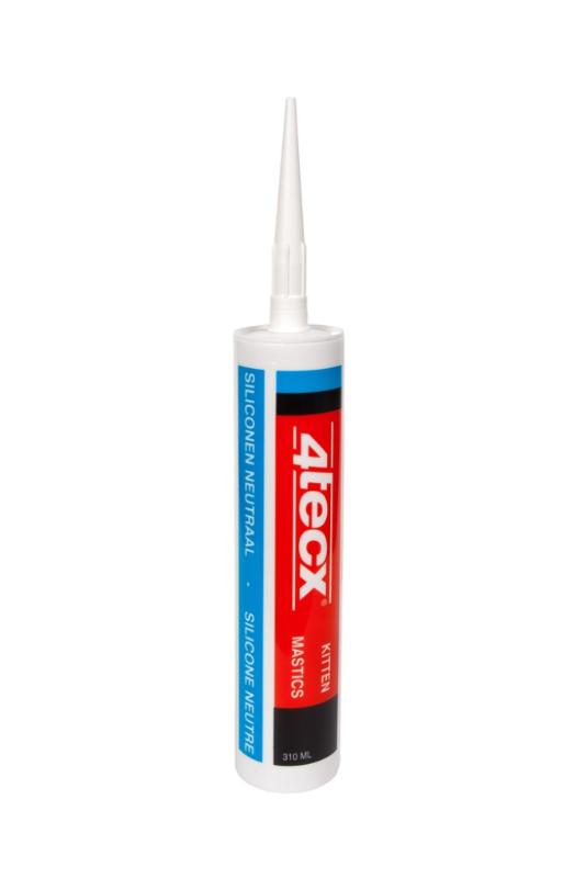 Siliconenkit neutraal wit 310ml